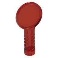 Деталь LEGO Duplo Magnifying Glass, Прозрачный красный