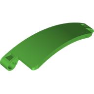 Деталь LEGO Technic Panel Curved 3 x 9 x 2 Tapered, Right, Ярко-зеленый