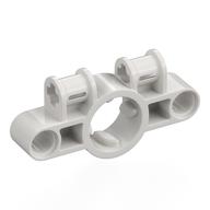 Деталь LEGO Technic Connector 1 x 5 with Worm Gear Hole, Белый