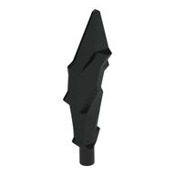 Деталь LEGO Weapon Sword Crystalized, Черный