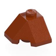 Деталь LEGO Wedge 2 x 2 (Slope 45° Corner), Темно-оранжевый