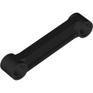 Деталь LEGO Technic Link 1 x 6 x 2 Angled, Bent, Double, Черный