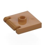 Деталь LEGO Lid for Box Box 2 x 2, Hinged, Средне-темный телесный