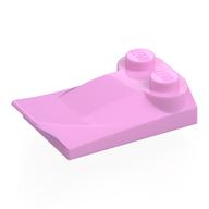 Деталь LEGO Brick Wedged 2 x 3 x 2/3 Two Studs, Wing End, Ярко-розовый