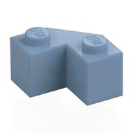 Деталь LEGO Грань 2 x 2, Песочно-синий