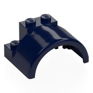 Деталь LEGO Wheel Arch 4 x 3 x 1 2/3, Темно-синий