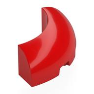 Деталь LEGO Brick Round Corner 3 x 3 x 1 with Bottom Cut Outs [No Studs] [1/4 Arch], Красный
