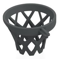 Деталь LEGO Basketball Net with Axle, Темный сине-серый
