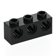 Деталь LEGO Кирпичик Technic 1 x 3, Черный
