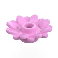 Деталь LEGO Plant, Sunflower 2 x 2 with 16 Petals, Ярко-розовый