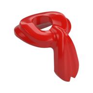 Деталь LEGO Minidoll Neckwear Scarf Wrapped Around Neck, Красный