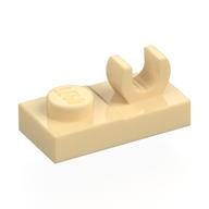 Деталь LEGO Пластина специальная 1 x 2, Песочный