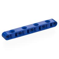 Деталь LEGO Technic Beam 1 x 9 Thick with Alternating Holes, Голубой