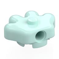 Деталь LEGO Brick Special, Hand 3 x 3 with Center Stud, 2 x 2 Anti-Studs, Светлый морской волны