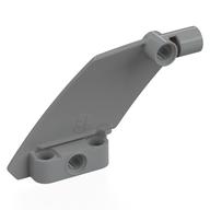Деталь LEGO Technic Panel Curved 5 x 7 Parallelogram Left, Светлый сине-серый