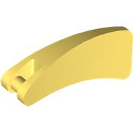 Деталь LEGO Animal Body Part, Fin 2 x4 with Handle, Ярко-светло-желтый
