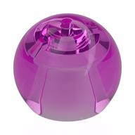 Деталь LEGO Minifig Helmet Round Sphere with Small Hole, Прозрачный темно-розовый