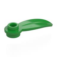 Деталь LEGO Plant, Round 1 x 3 - 1 Leaf, Ярко-зеленый