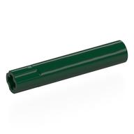 Деталь LEGO Technic Axle Connector 5L with One Side Frictionless, Темно-зеленый