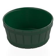 Деталь LEGO Container, Barrel Half Large with Axle Hole, Темно-зеленый