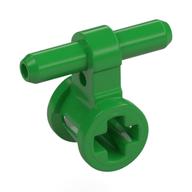 Деталь LEGO Pneumatic Hose Connector with Axle Connector, Ярко-зеленый