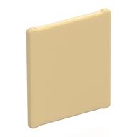 Деталь LEGO Glass For Frame 1 x 3 x 3, Песочный