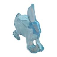 Деталь LEGO Animal, Rabbit / Hare, Прозрачный голубой опаловый