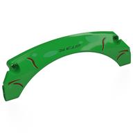 Деталь LEGO Technic Panel Car Mudguard Arched 15 x 2 x 5, Arched Top with 'GT3R, Dark Green Dots, Dark Red Lines print, Ярко-зеленый