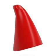 Деталь LEGO Minifig Hat, Cone Drooping, Красный