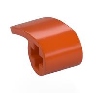 Деталь LEGO Technic Panel Fairing 2 x 1 x 1, Красно-оранжевый