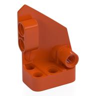 Деталь LEGO Technic Fairing # 1 Small Smooth Short, Side A, Красно-оранжевый