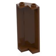 Деталь LEGO Панель угловая 2 x 2 x 5, Красно-коричневый