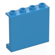 Деталь LEGO Панель 1 x 4 x 3, Темно-лазурный