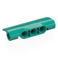 Деталь LEGO Technic Panel Fairing 2 x 5 x 1, Темно-бирюзовый