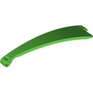 Деталь LEGO Technic Panel Curved 3 x 13 x 2 Tapered, Left, Ярко-зеленый