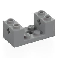 Brick Special 2 x 4 x 1 1/3 with Axle Holes and 2 x 2 Cutout