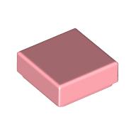 Деталь LEGO Плитка 1 x 1, с пазом, Теплый розовый