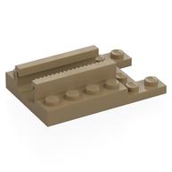 Деталь LEGO Launcher, Spinner, Base 4 x 6, Темно-песочный