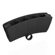 Деталь LEGO Technic Panel, Wheel Segment 30°, Жемчужный титановый