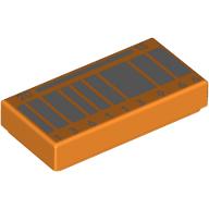 Tile 1 x 2 with Silver '20', '15', '136113966', Rectangles print