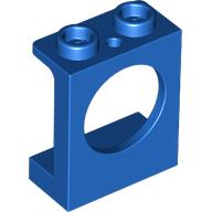 Деталь LEGO Window 1 x 2 x 2 Plane, Round Hole, Голубой