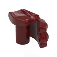 Деталь LEGO Deformed Hand, Left, Темно-красный