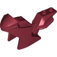 Деталь LEGO Motorcycle Fairing, Racing (Sport) Bike, Темно-красный