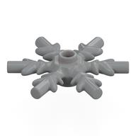 Деталь LEGO Snow Flake  4 x  4, Светлый сине-серый