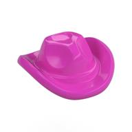 Деталь LEGO Headwear Accessory Hat with Small Pin, Stetson, Темно-розовый