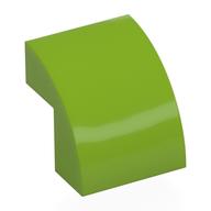 Деталь LEGO Кирпичик изогнутый 2 x 2 x 1 2/3, Лайм