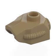 Деталь LEGO Minifig Hand Armor, Темно-песочный