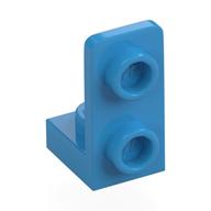 Деталь LEGO Кронштейн перевёрнутый 1 x 1 - 1 x 2, Темно-лазурный
