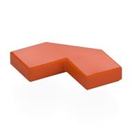 Деталь LEGO Tile, Modified 2 x 2 Corner with Cut Corner - Facet, Красно-оранжевый