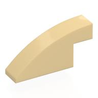 Деталь LEGO Кирпичик изогнутый 1 x 4 x 1 2/3, Песочный